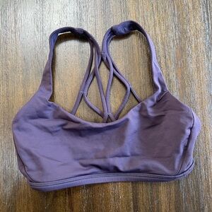 lululemon athletica Purple Strappy Sports Bra